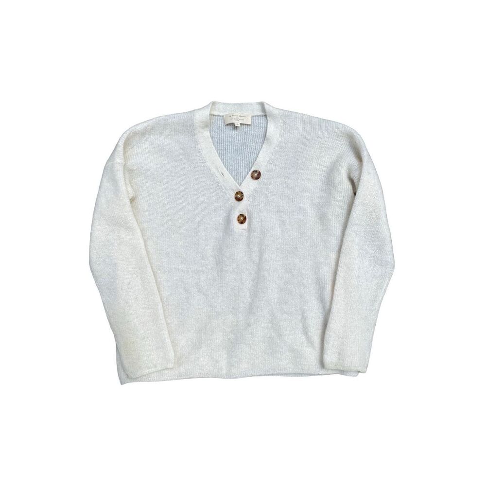 La Maille Sezane cream Mohair sweater size M